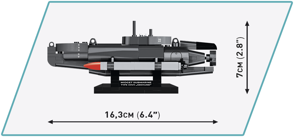 Cobi 4846 - U-Boat XXVII Seehund