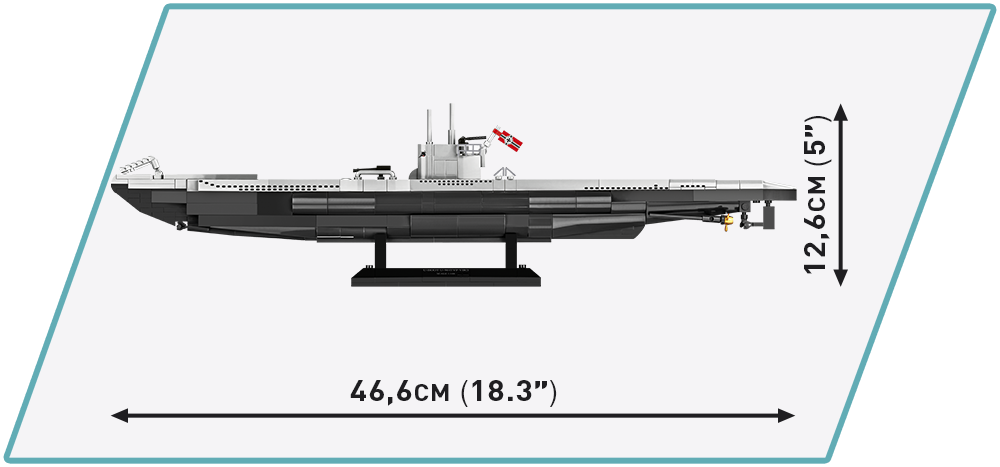 Cobi 4847 - U-Boot U-96 Typ VIIC