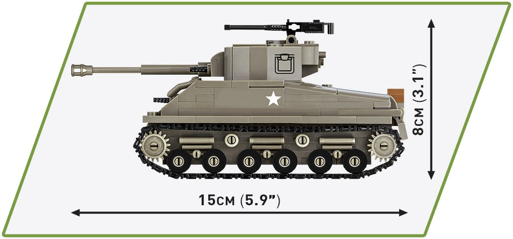 Cobi 2711 - M4A3E8 Sherman