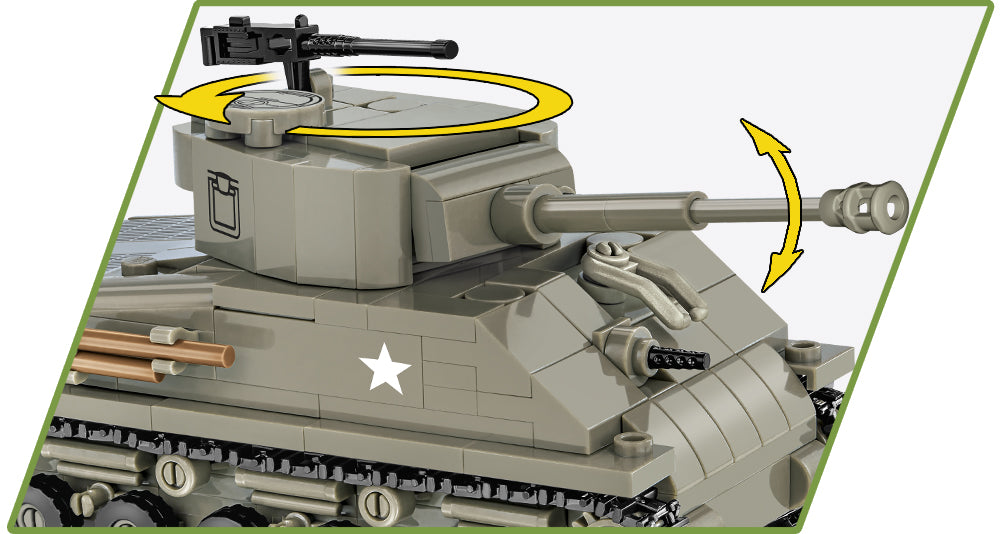 Cobi 2711 - M4A3E8 Sherman