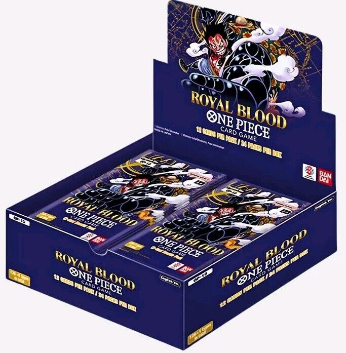 One Piece TCG OP10 Royal Blood Booster Display (24 Packs) - EN - VORBESTELLUNG