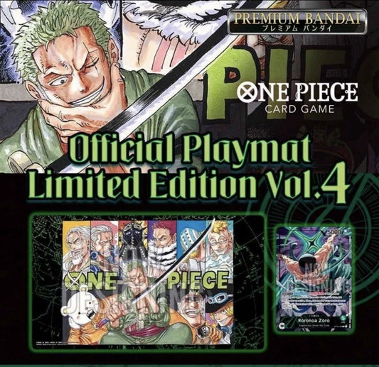 One Piece Card Game: Official Playmat - Limited Edition Vol.4
