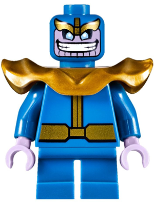 LEGO® Minifigur Super Heroes sh0363 - Thanos - Minifigure, Blue Outfit