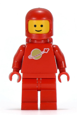 LEGO® Minifigur Space sp005 - Classic Space - Red with Air Tanks