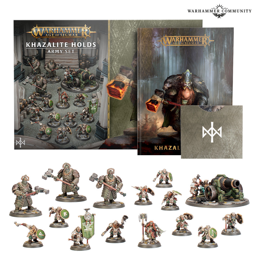 Warhammer Age of Sigmar - Khazalite Holds – Khazalite Holds Army Set DE - 84-05