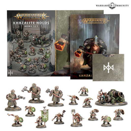 Warhammer Age of Sigmar - Khazalite Holds – Khazalite Holds Army Set DE - 84-05
