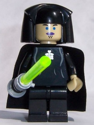 LEGO® Star Wars - sw0116 - Luminara Unduli - Trans-Neon Green Light-Up Lightsaber - gebraucht