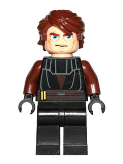 LEGO® Minifigur Star Wars sw0183 - Anakin Skywalker - Large Eyes, Reddish Brown Arms