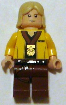 LEGO® Minifigur Star Wars sw0257a - Luke Skywalker - Celebration, Yellow Jacket, White Pupils
