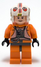 LEGO® Minifigur Star Wars sw0295 - Luke Skywalker - Pilot Suit, Detailed Torso and Helmet
