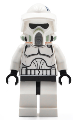 LEGO® Minifigur Star Wars sw0297 - Clone ARF Trooper Razor / Stak, 91st Mobile Reconnaissance Corps Lightning Squadron (Phase 1) - Large Eyes