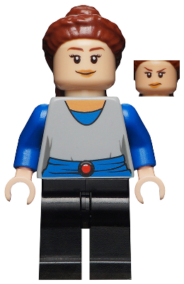 LEGO® Minifigur Star Wars sw0324 - Padmé Naberrie (Amidala) - Light Nought Head
