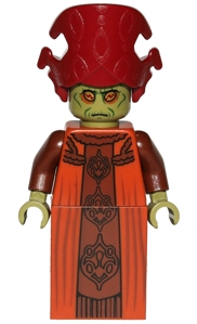 LEGO® Minifigur Star Wars sw0363 - Nute Gunray - Dark Orange Robe, Dark Red Headgear