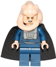 LEGO® Minifigur Star Wars sw0404 - Bib Fortuna - Dark Blue Robe, Light Nougat Skin