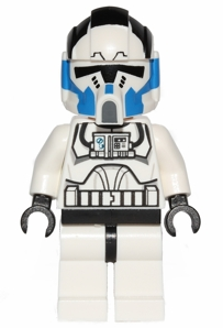 LEGO® Minifigur Star Wars sw0439 - Clone Trooper Pilot, 501st Legion (Phase 2) - Large Eyes