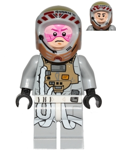 LEGO® Minifigur Star Wars sw0558 - Gray Squadron Pilot (Horton Salm)