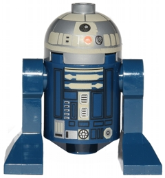 LEGO® Minifigur Star Wars sw0572 - Astromech Droid, Dark Blue