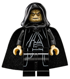 LEGO® Minifigur Star Wars sw0634a - Emperor Palpatine (Spongy Cape)