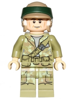 LEGO® Minifigur Star Wars sw0645 - Endor Rebel Trooper - Olive Green