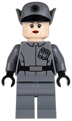 LEGO® Minifigur Star Wars sw0665 - First Order Officer (Lieutenant / Captain) - Female