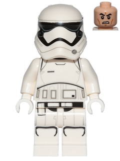 LEGO® Minifigur Star Wars sw0667 - First Order Stormtrooper (Rounded Mouth Pattern)