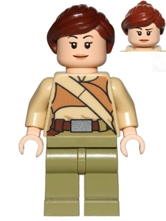 LEGO® Minifigur Star Wars sw0668 - Resistance Soldier, Female