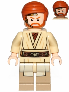 LEGO® Minifigur Star Wars sw0704 - Obi-Wan Kenobi (Headset)
