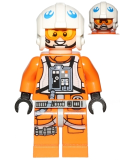 LEGO® Minifigur Star Wars sw0761 - Rebel Pilot - Zin Evalon