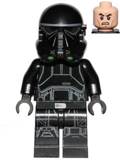 LEGO® Minifigur Star Wars sw0807 - Imperial Death Trooper - Black Armor