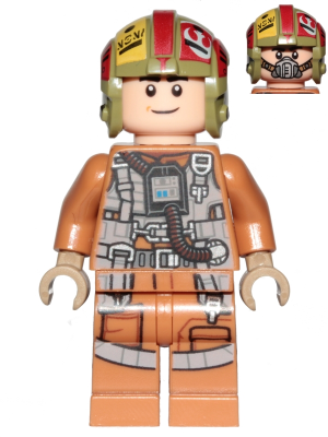 LEGO® Minifigur Star Wars sw0862 - Resistance Bombardier (Nix Jerd)