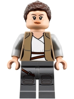 LEGO® Minifigur Star Wars sw0888 - Rey - Dark Tan Jacket