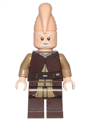 LEGO® Minifigur Star Wars sw0911 - Ki-Adi-Mundi - Printed Legs, Nougat Eye Shadow