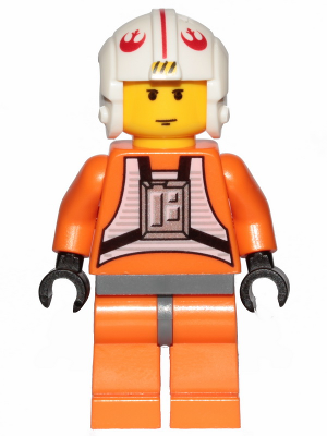 LEGO® Minifigur Star Wars sw1024 - Luke Skywalker (Pilot, 20th Anniversary Torso)