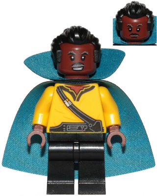 LEGO® Minifigur Star Wars sw1067 - Lando Calrissian, Old (Cape with Collar)