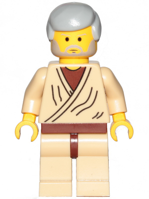 LEGO® Star Wars - sw1069 - Obi-Wan Kenobi (Old with Light Bluish Gray Hair - 20th Anniversary Torso) - gebraucht
