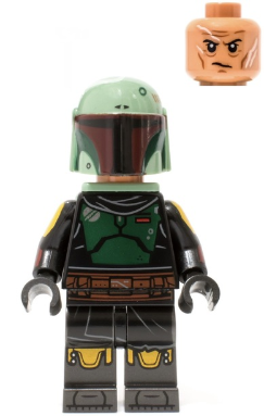 LEGO® Minifigur Star Wars sw1245 - Boba Fett - Repainted Beskar Armor, Jet Pack