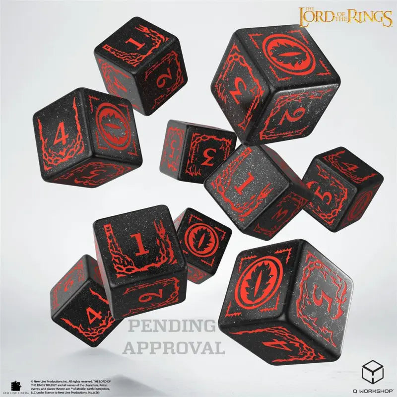 The Lord of the Rings: Mordor 10xD6 Dice Set