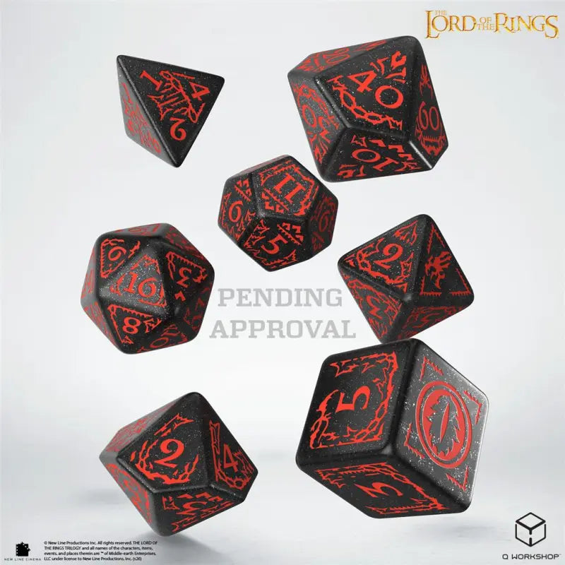 The Lord of the Rings: Mordor Dice Set