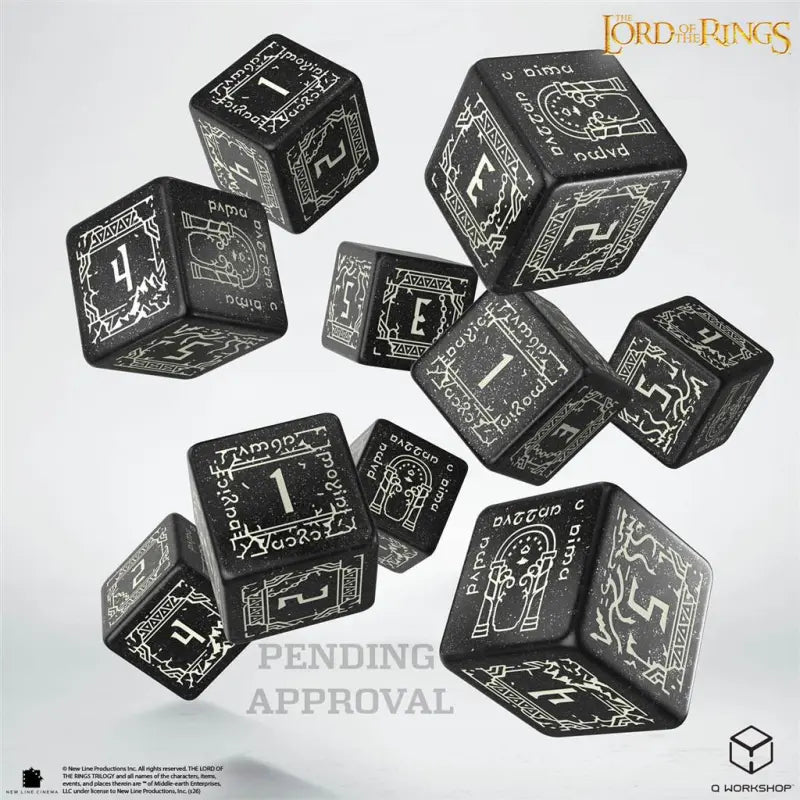 The Lord of the Rings: Moria 10xD6 Dice Set