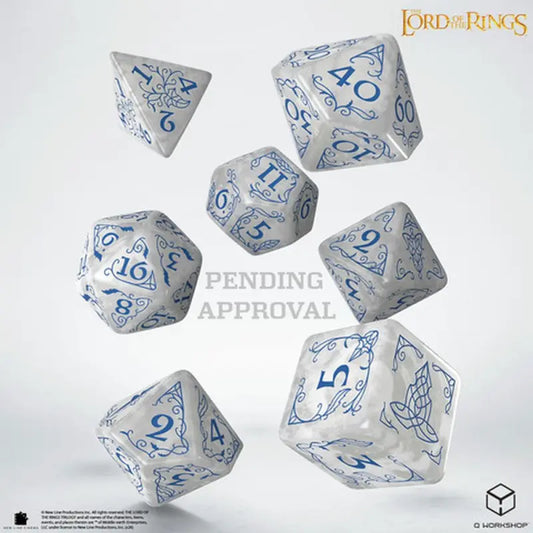 The Lord of the Rings: Rivendell Dice Set - Stone