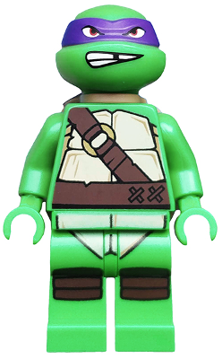 LEGO® Minifigur Teenage Mutant Ninja Turtles tnt017 - Donatello, Gritted Teeth