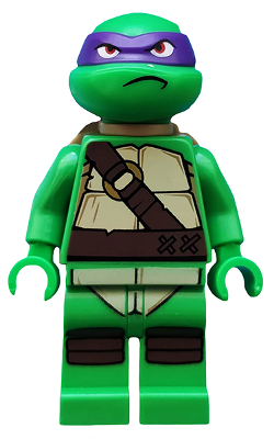 LEGO® Minifigur Teenage Mutant Ninja Turtles tnt019 - Donatello, Frown