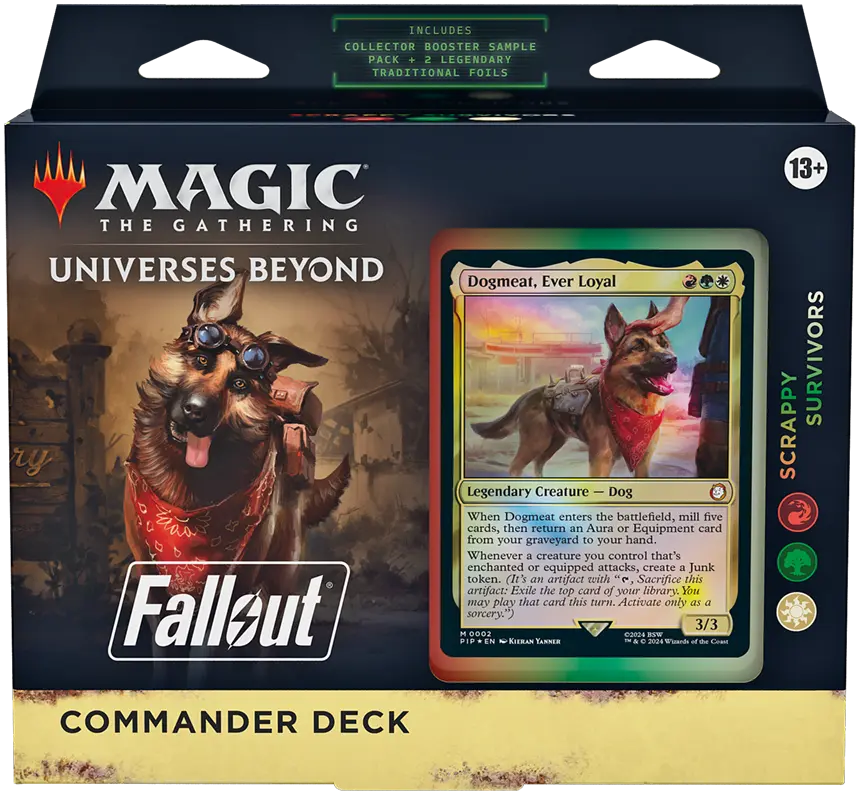 MtG - Fallout Commander Deck - Scrappy Survivor - EN