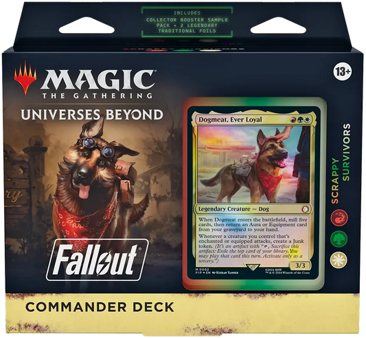 MtG - Fallout Commander Deck - Scrappy Survivor - EN