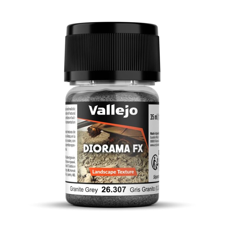 Vallejo Diorama FX - Granite Grey (0,2 - 0,6 mm) (26.307)