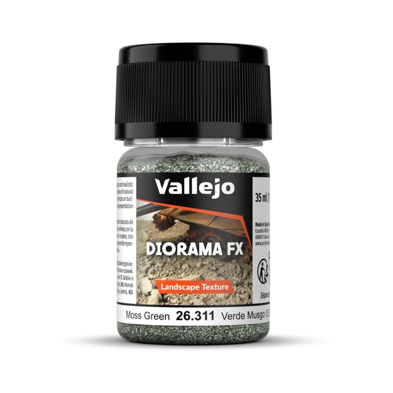 Vallejo Diorama FX - Moss Green (0,5 - 2 mm) (26.311)