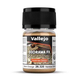 Vallejo Diorama FX - Warm Orange (0,1 - 1 mm) (26.320)