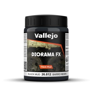 Vallejo Diorama FX - Black Mud (26.812)