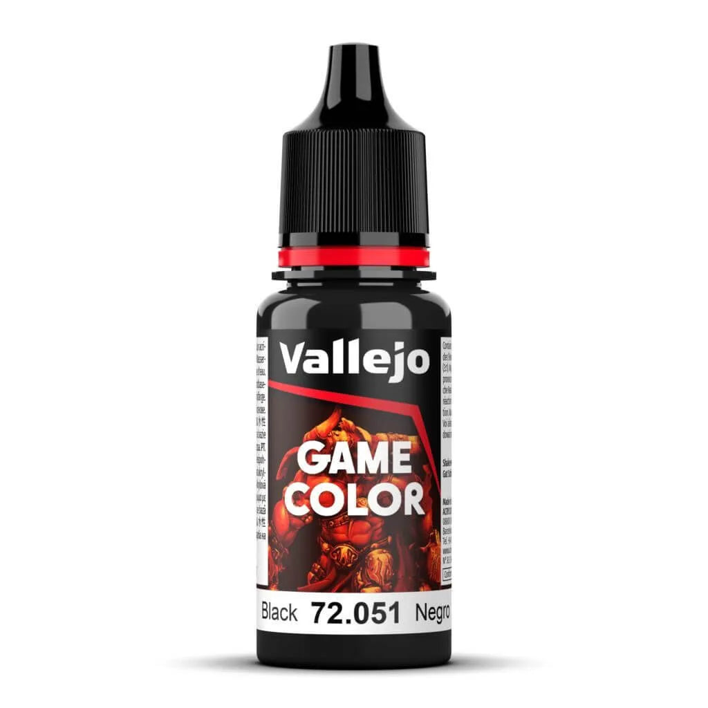 Vallejo - Game Color - Black 18 ml - 72.051