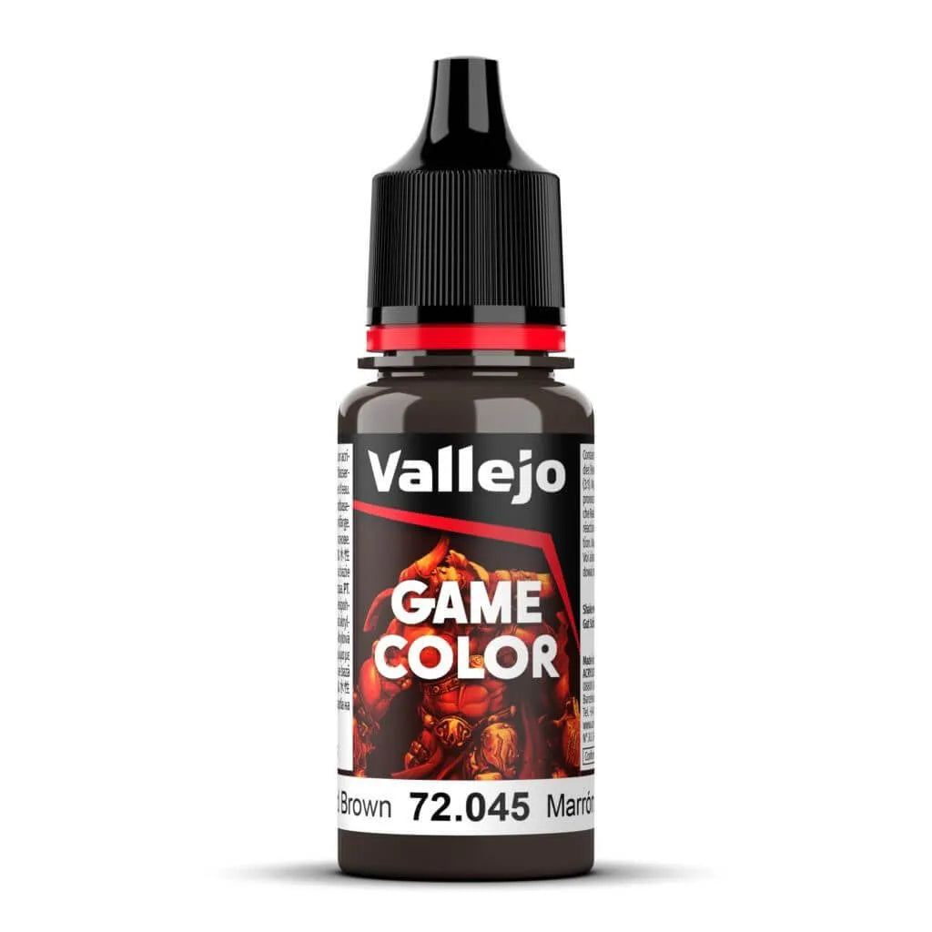 Vallejo - Game Color - Charred Brown 18 ml - 72.045